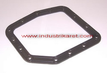 Gasket with metal insert