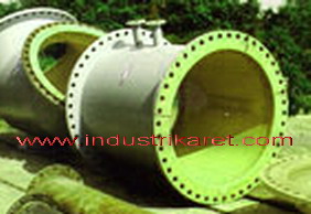 Rubber line pipe | Pipa dilapisi karet