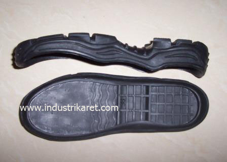 Rubber shoe sole