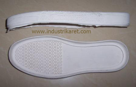 Rubber shoe sole