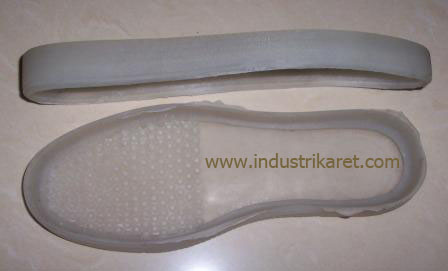 Rubber shoe sole