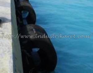 Karet Fender Dermaga Type Silinder | Marine Cylindrical Rubber Fender Indonesia