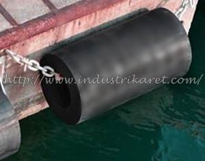 Karet Fender Dermaga Type Silinder | Marine Cylindrical Rubber Fender Indonesia 