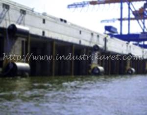 Karet Fender Dermaga Type Silinder | Marine Cylindrical Rubber Fender Indonesia 