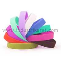 Gelang karet silikon | Wristband silicon rubber