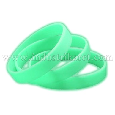 Jual gelang karet glow in the dark