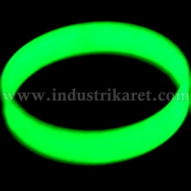 Jual gelang karet glow in the dark