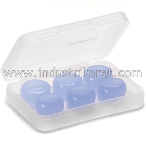 Silicone rubber ear plug | Pelindung telinga bahan karet silikon