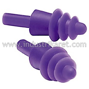 Silicone rubber ear plug | Pelindung telinga bahan karet silikon